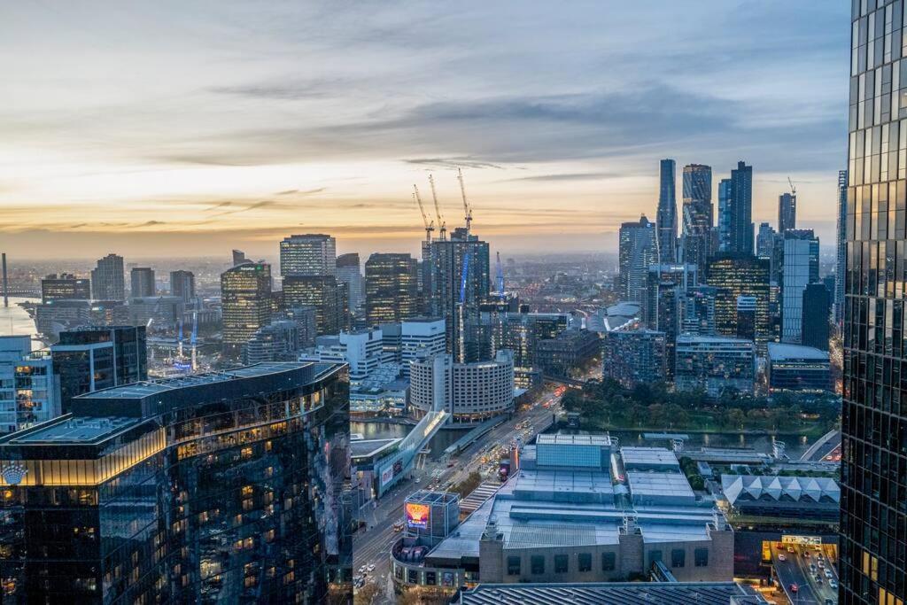 Luxe Haven - 42Nd Floor Panoramic City Views Melburne Exterior foto